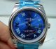 Copy Rolex Oyster Perpetual Watch SS Blue (1)_th.jpg
